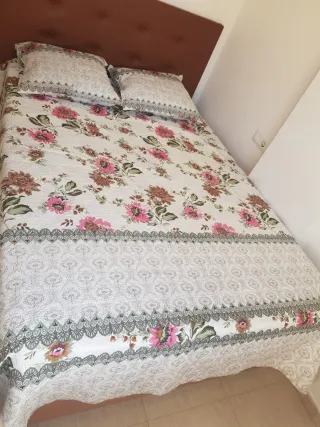 Edredón floral temporada