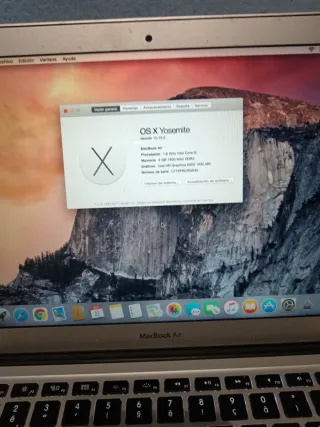 MacBook Air 13 (pulgadas) año 2015