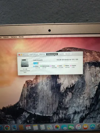 MacBook Air 13 (pulgadas) año 2015
