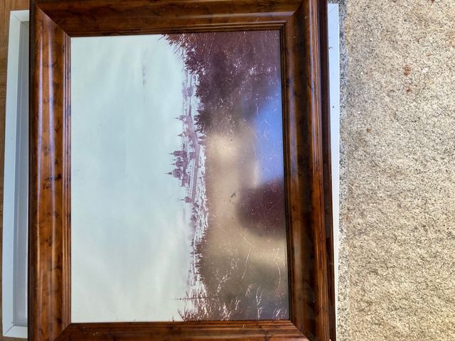 Cuadro Decorativo Madera y Papel