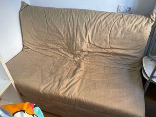 Sofá Cama 135cm Beige