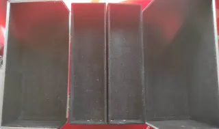 Maletín de maquillaje plateado