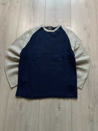 Jersey Ralph Lauren Azul Marino y Gris