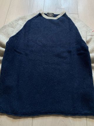 Jersey Ralph Lauren Azul Marino y Gris