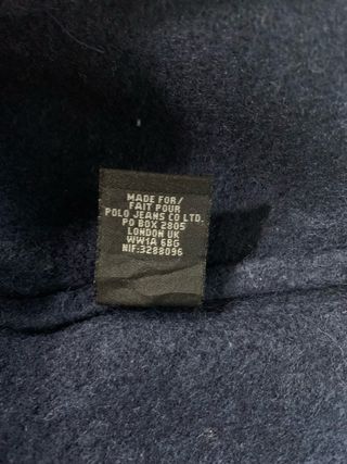 Jersey Ralph Lauren Azul Marino y Gris