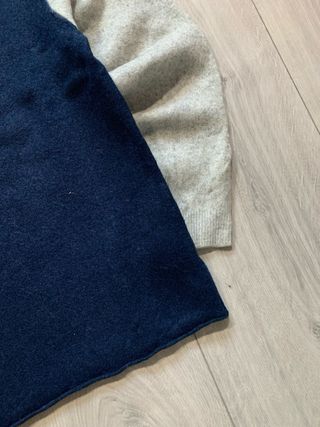 Jersey Ralph Lauren Azul Marino y Gris