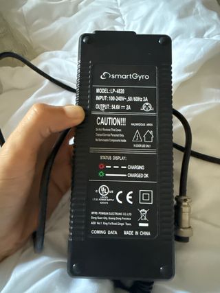Cargador SmartGyro LP-4820 54.6V 2A