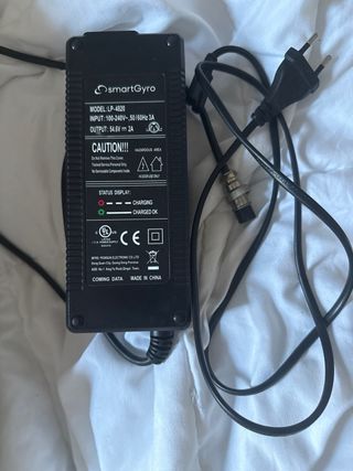 Cargador SmartGyro LP-4820 54.6V 2A