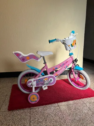 Bicicleta infantil rosa Fantasy..