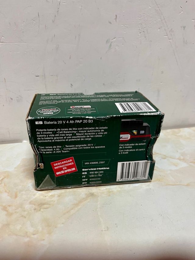 Batteria Parkside 4Ah