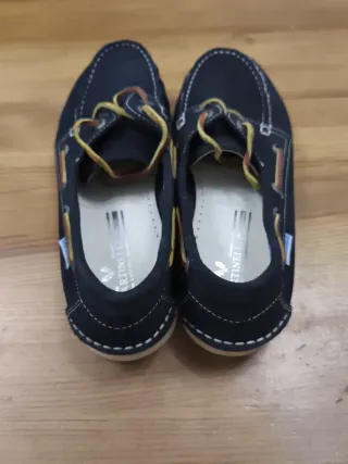 Zapatos náuticos azules