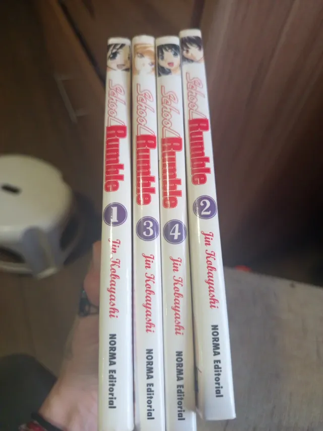 SCHOOL RUMBLE del uno al cuatro