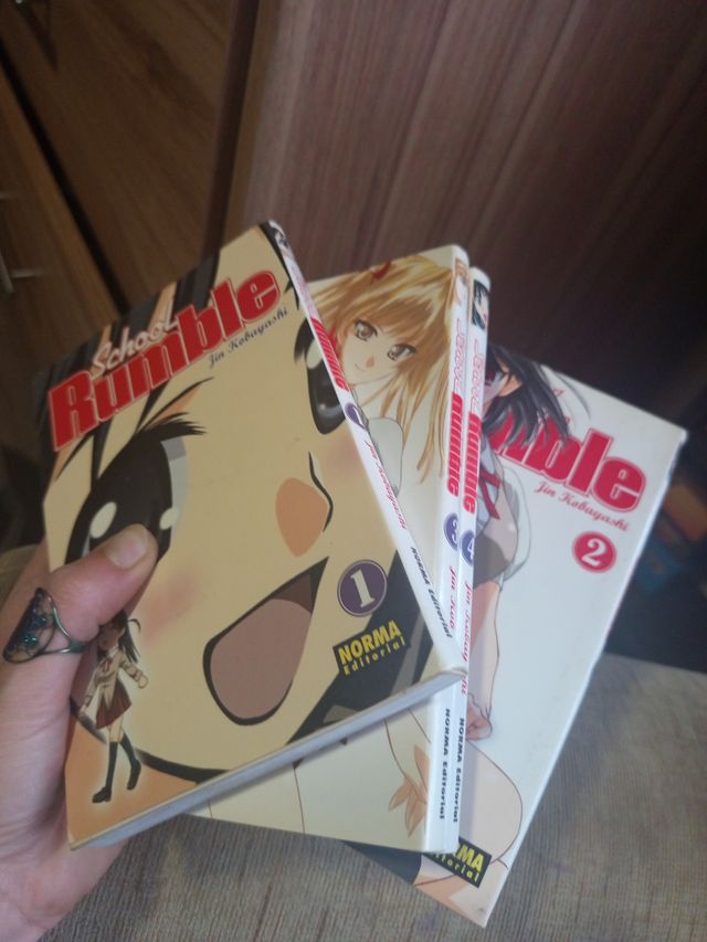 SCHOOL RUMBLE del uno al cuatro