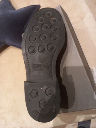 Zapatos de ante Lottusse marrones, efecto ante