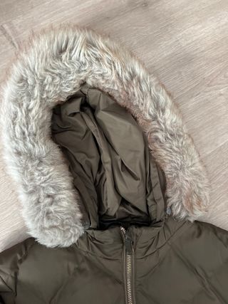 Chaqueta acolchada Massimo Dutti verde