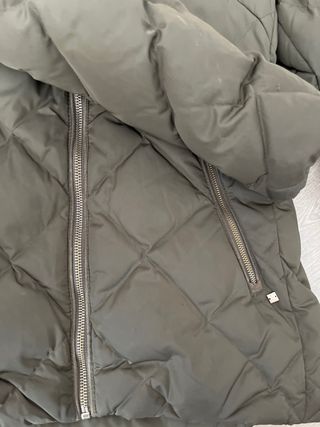 Chaqueta acolchada Massimo Dutti verde