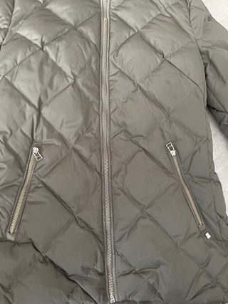 Chaqueta acolchada Massimo Dutti verde