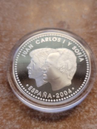 Moneda 10€ Plata V Cent. Muerte Isabel la Católica