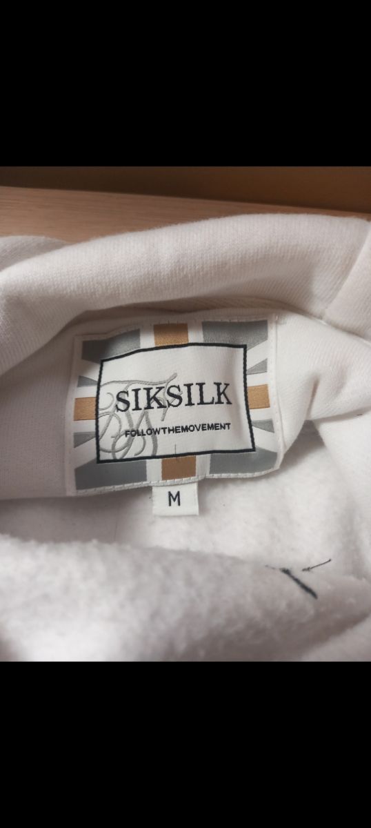 Sudadera SikSilk Blanca