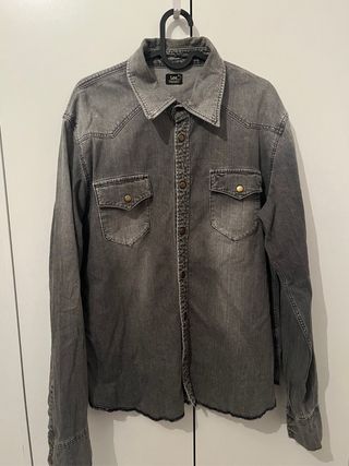 Camisa vaquera Lee gris unisex