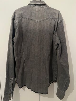 Camisa vaquera Lee gris unisex