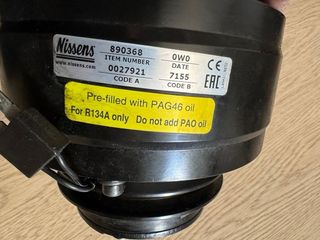 Compresor aire acondicionado Mercedes W123