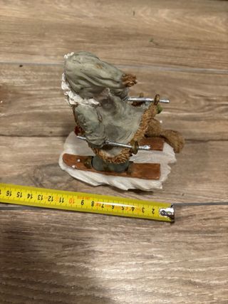 Babbo Natale sciatore decorazione