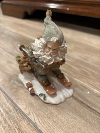Babbo Natale sciatore decorazione