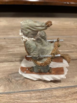 Babbo Natale sciatore decorazione