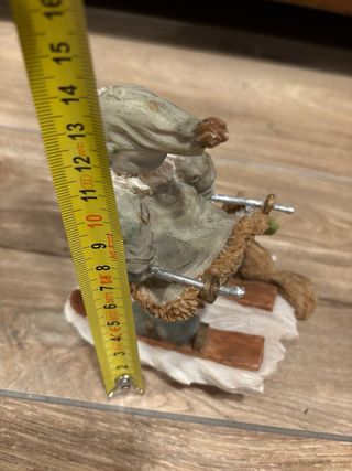 Babbo Natale sciatore decorazione