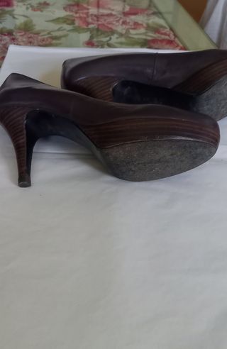 Zapatos de tacón LODI piel  grisáceo 