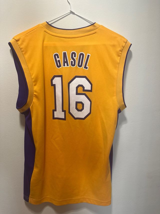 Camiseta Adidas Lakers Pau Gasol Talla S