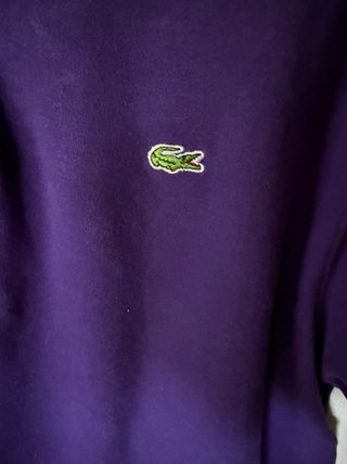 Polo Lacoste Vintage Chemise Lacoste Morado