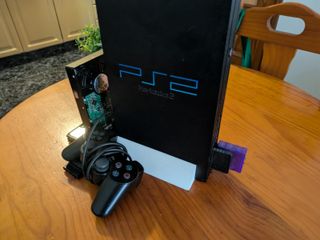 PS2 Fat Negra con Adaptador HDD