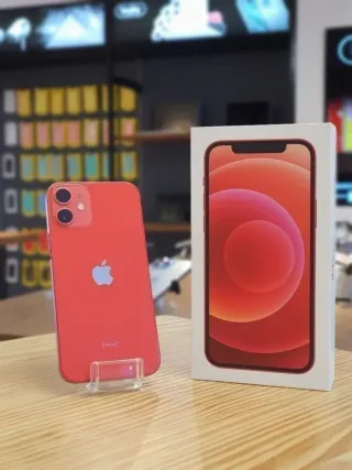 IPHONE 12 MINI 128GB ROJO 100% BATERIA