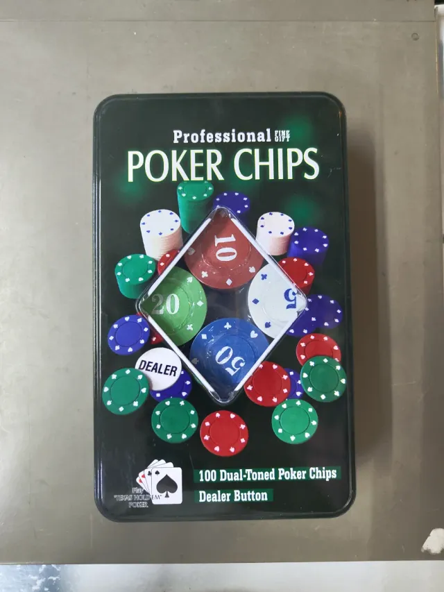 Fichas de Póker Profesionales 100 uds