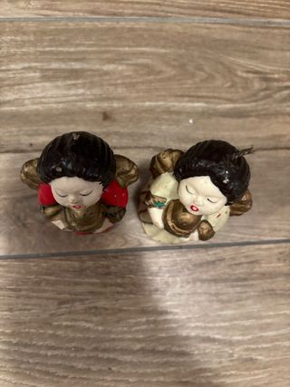 Coppia candeline angioletti