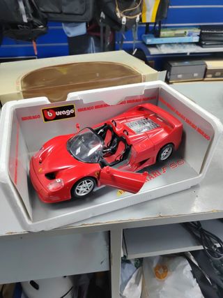 Maqueta Ferrari F50 Burago 1/18