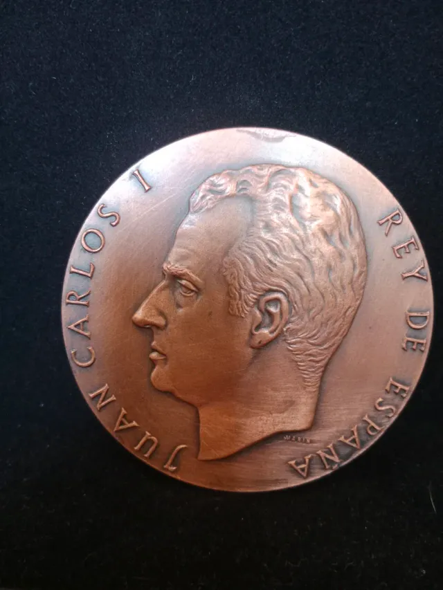 Medalla Juan Carlos I Rey Muy grande OFERTA