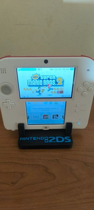 Nintendo 2DS con juegos