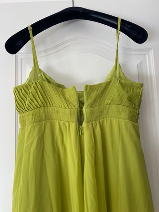 Abito lungo elegante verde