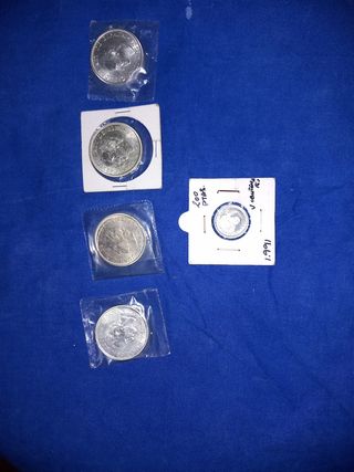 Monedas de plata