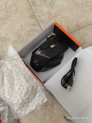 Ratón Gaming iMICE GW-X7 Recargable Negro