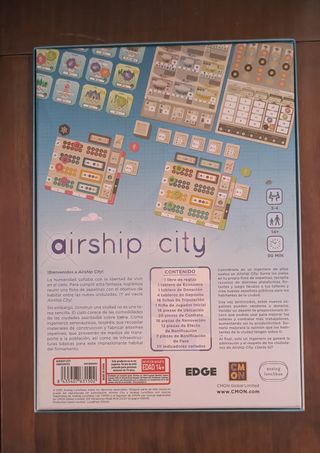 Airship City Juego de Mesa