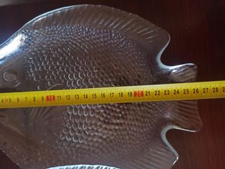 3 Bandejas Arcoroc Cristal Pescado