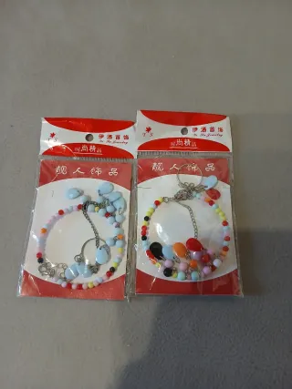 Pulseras con anillo.