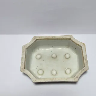 Porta sapone porcellana cinese smaltato