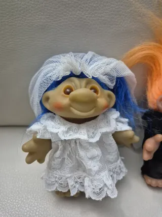 Pareja Trolls Novios Boda 1986