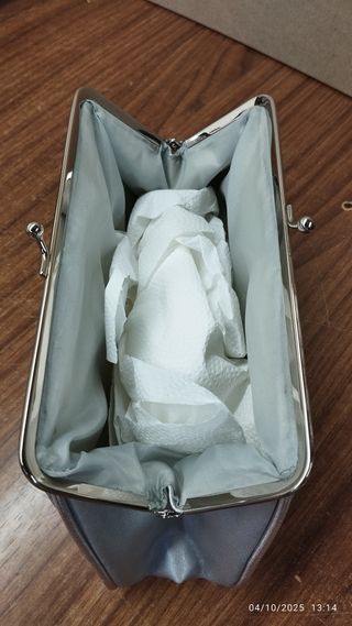 Elegante cartera vintage de señora