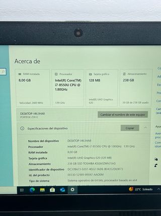 Toshiba Portégé Z30-E i7 / 8GB / 256GB